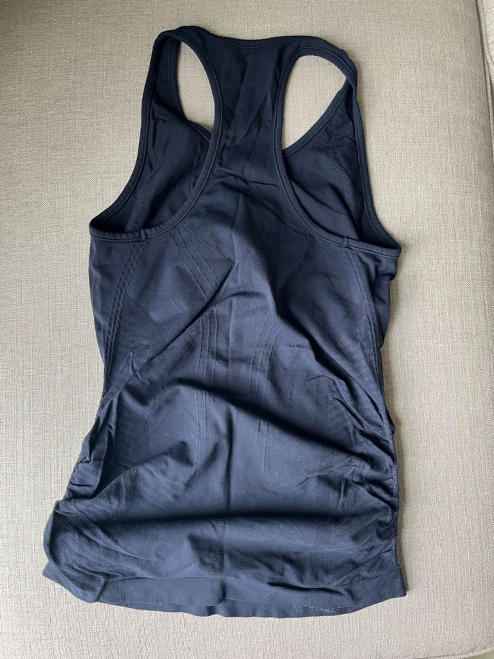 Athleta Navy Racerback Performance Tank - Picture 3 of 4